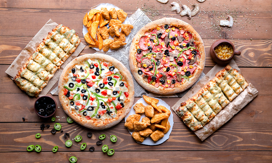 Commerce De Pizzas Et De Poulet À Emporter Bien Présenté À Vendre 1