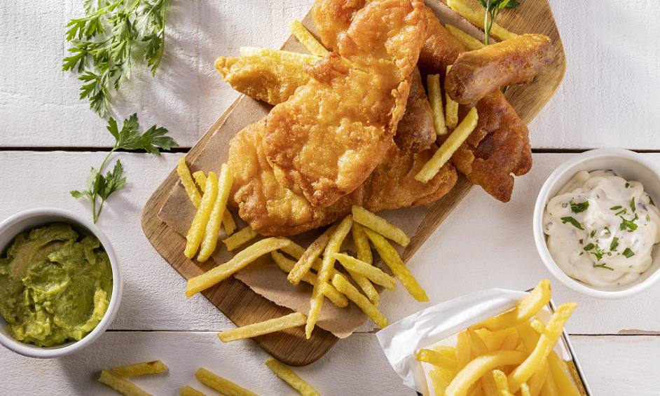 Ancienne Bien Établie Traditionnelle Friterie De Poisson & Frites À Vendre 1