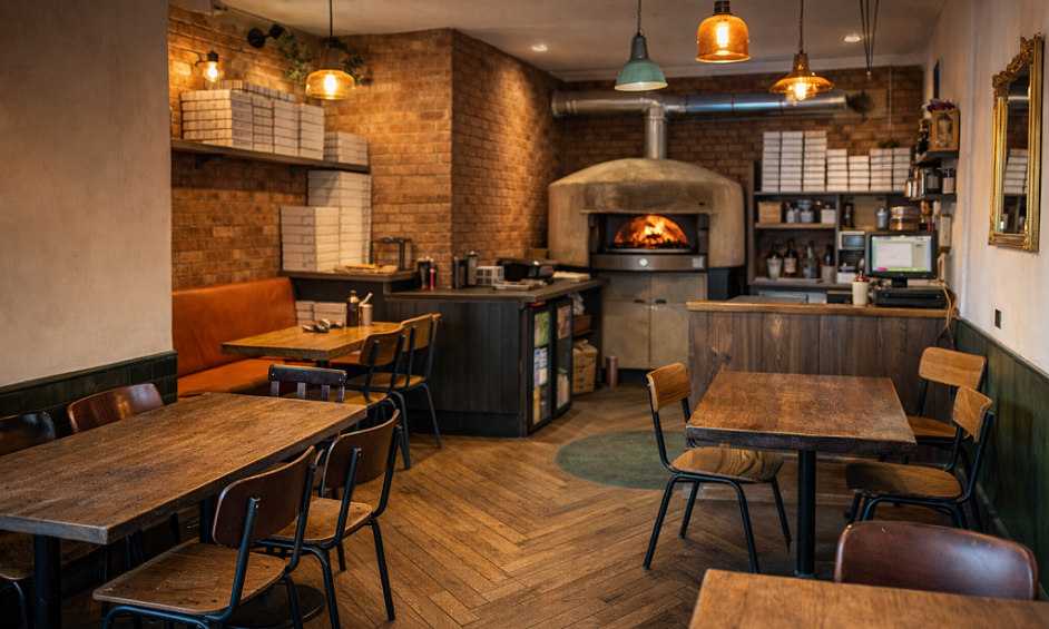 Pizza & Grill À Emporter & Restaurant À Vendre 1