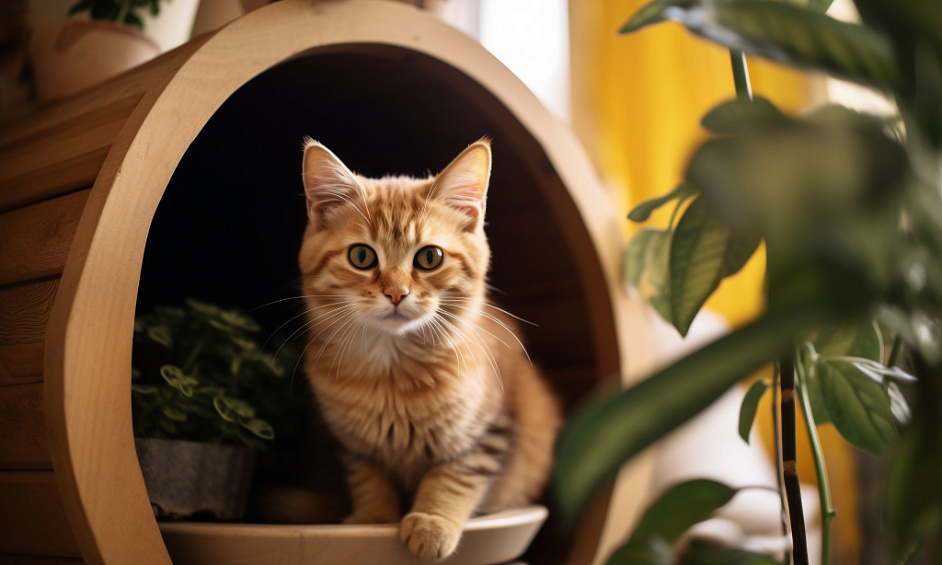 Pension pour chats à vendre à Desborough Northamptonshire avec bungalow moderne inclus 1