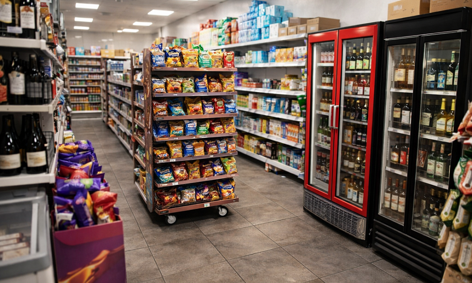 Supérette Bien Aménagée Et Commerce Avec Licence De Vente D'Alcool À Emporter Dans Le Nord De Londres À Vendre 1