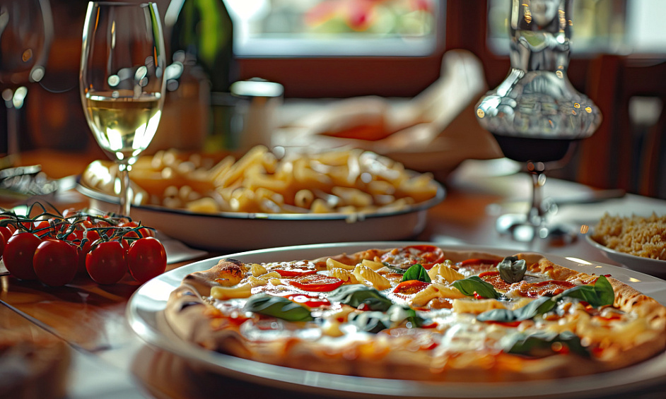 Restaurant italien et pizzeria bien établis à vendre dans la City de Londres avec un bail de longue durée et des équipements complets. 1