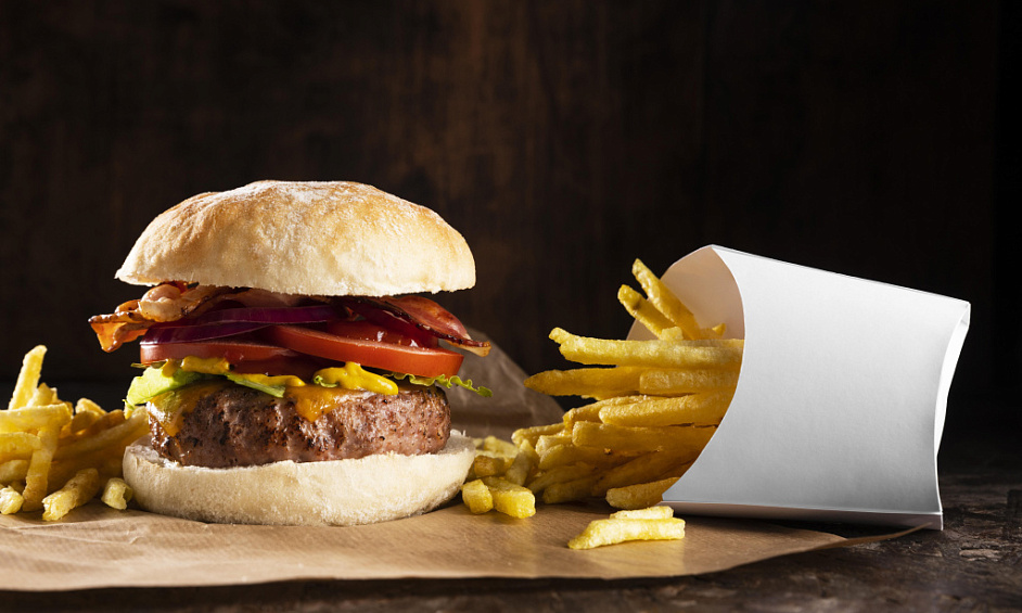 Craquez Pour Le Croquant - Smash Burger Tendance & Frites Garnies À Emporter À Vendre 1