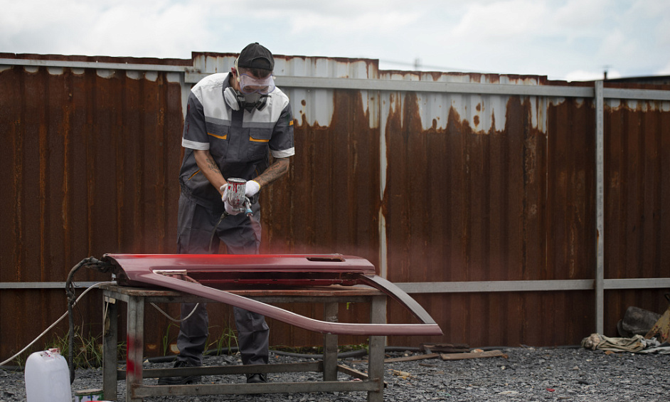 Installation de thermolaquage à vendre à Stourbridge, dans les West Midlands, avec équipement et formation inclus 1