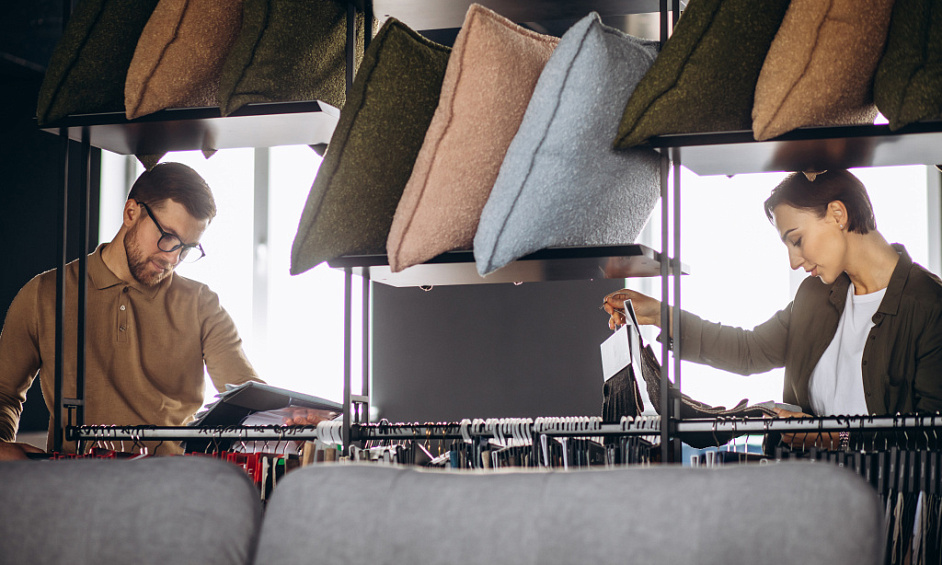 Usine de fabrication de canapés à vendre à Blackburn, Lancashire 1